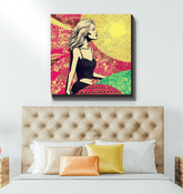 Eternal Wave Canvas Art - Beyond T-shirts